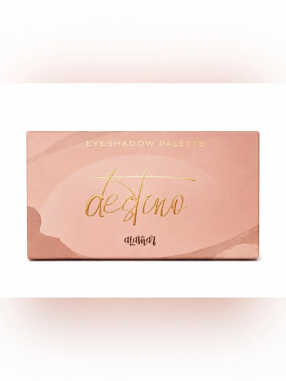 Alamar Destino Eyeshadow Palette 10 Shades Neutral Glam Makeup Full Size NEW